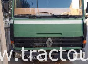 À vendre Tracteur Renault Major R385 avec semi remorque plateau complet