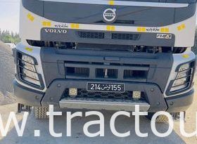 À vendre Tracteur Volvo FMX 400 avec semi remorque benne TP Simatra complet