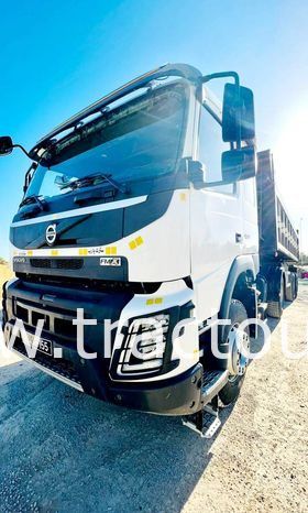 À vendre Tracteur Volvo FMX 400 avec semi remorque benne TP Simatra complet