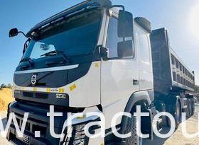 À vendre Tracteur Volvo FMX 400 avec semi remorque benne TP Simatra complet