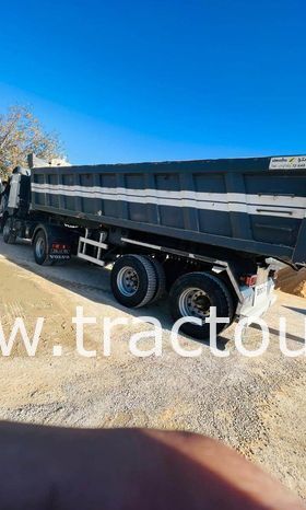 À vendre Tracteur Volvo FMX 400 avec semi remorque benne TP Simatra complet