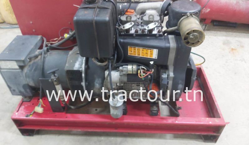 À vendre Groupe électrogène 2 cylindres Lombardini 9LD625-2 – 11 kVA – 380 V complet