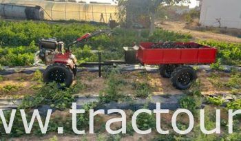 À vendre Remorque motoculteur 500 kg complet