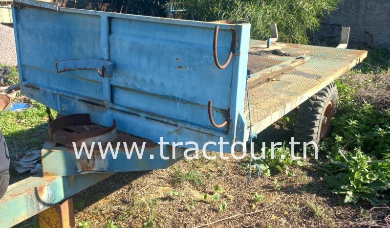À vendre Semi remorque agricole Porte char – plateau – avec carte grise complet
