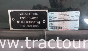 À vendre Semi remorque agricole Porte char – plateau – avec carte grise complet