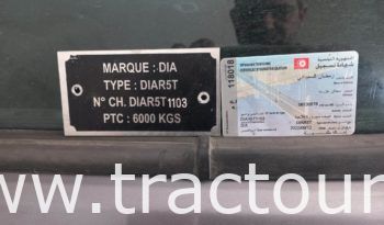 À vendre Semi remorque agricole Porte char – plateau – avec carte grise complet