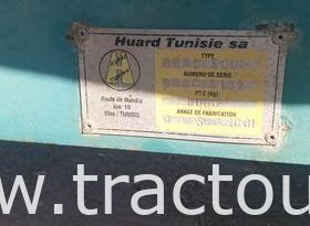 À vendre Semi remorque agricole benne céréalière Huard Tunisie (2001) complet