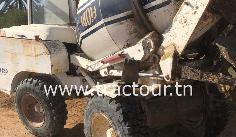 À vendre Auto bétonnière – Toupie Fiori DB 180 (2014) complet