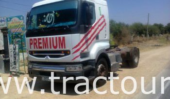 À vendre Tracteur Renault Premium 385 ️avec semi remorque plateau complet