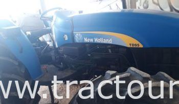 À vendre Tracteur avec matériels New Holland TD95 (2016) complet