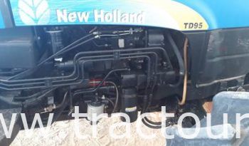 À vendre Tracteur avec matériels New Holland TD95 (2016) complet