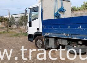 À vendre Camion plateau avec ridelles Iveco Eurocargo 100e18 (2008) complet