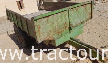 À vendre Semi remorque agricole benne 5 tonnes avec carte grise complet