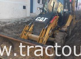 À vendre Tractopelle Caterpillar 428 E (2011) complet