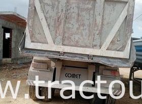 À vendre camion Volvo FH 400 avec semi remorque benne et plateau complet