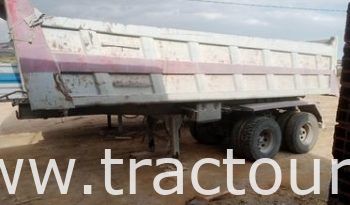 À vendre camion Volvo FH 400 avec semi remorque benne et plateau complet