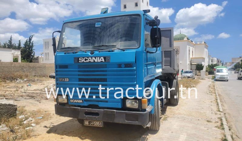 À vendre camion Scania 113H 360 avec semi remorque plateau 25 tonnes ️(1990) complet