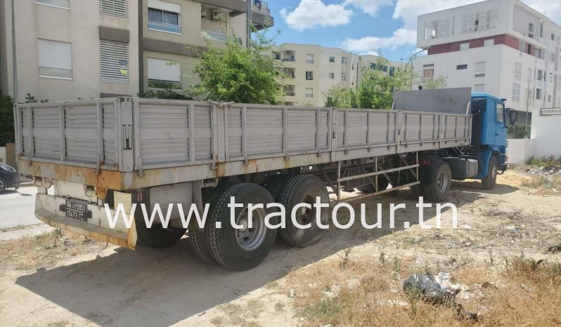 ⛔?VENDU تم البيع?⛔ camion Scania 113H 360 avec semi remorque plateau 25 tonnes ️(1990) complet