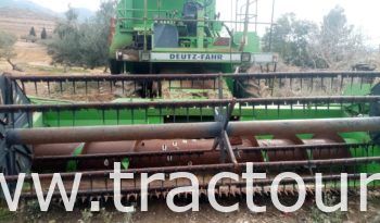 À vendre Moissonneuse batteuse à sacs بالشكارة Deutz-Fahr 1202 Super complet