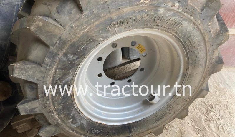 ⛔?VENDU تم البيع?⛔ roue complete auto bétonnière toupie Mitas 405/70-20 complet