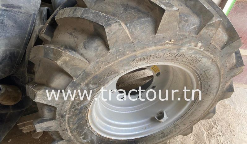 ⛔?VENDU تم البيع?⛔ roue complete auto bétonnière toupie Mitas 405/70-20 complet