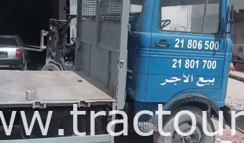 À vendre Camion plateau sans ridelles Mercedes T 408D complet