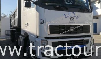 À vendre Tracteur Volvo FH12 380 avec semi remorque benne TP complet