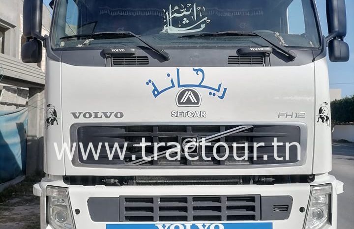 À vendre Tracteur Volvo FH12 380 avec semi remorque benne TP complet
