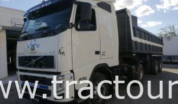 À vendre Tracteur Volvo FH12 380 avec semi remorque benne TP complet