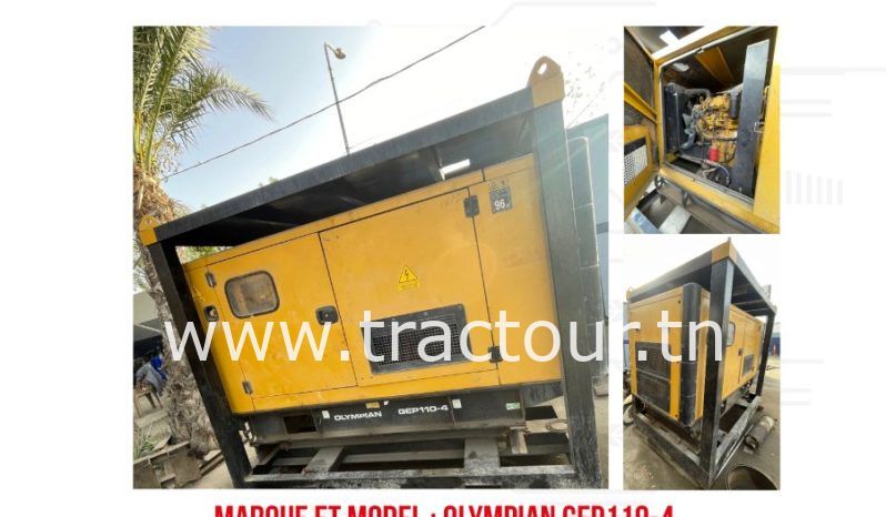 À vendre Groupe électrogène 4 cylindres Caterpillar complet
