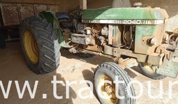 À vendre Tracteur avec matériels John Deere 2040 complet