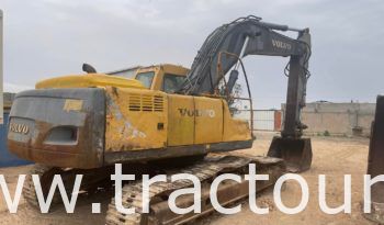 À vendre Pelle sur chenilles avec brise-roche et godet Volvo EC 290B LC – 29 tonnes complet
