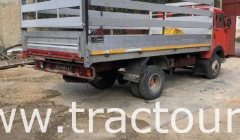 À vendre Camion plateau avec double ridelle OM 40 complet
