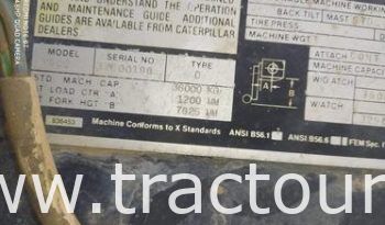 À vendre Chariot élévateur diesel Caterpillar – 35 tonnes complet