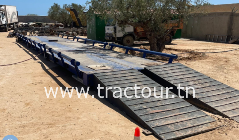 À vendre pont bascule mobile 80 tonnes 15 mètres complet