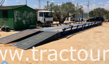 À vendre pont bascule mobile 80 tonnes 15 mètres complet