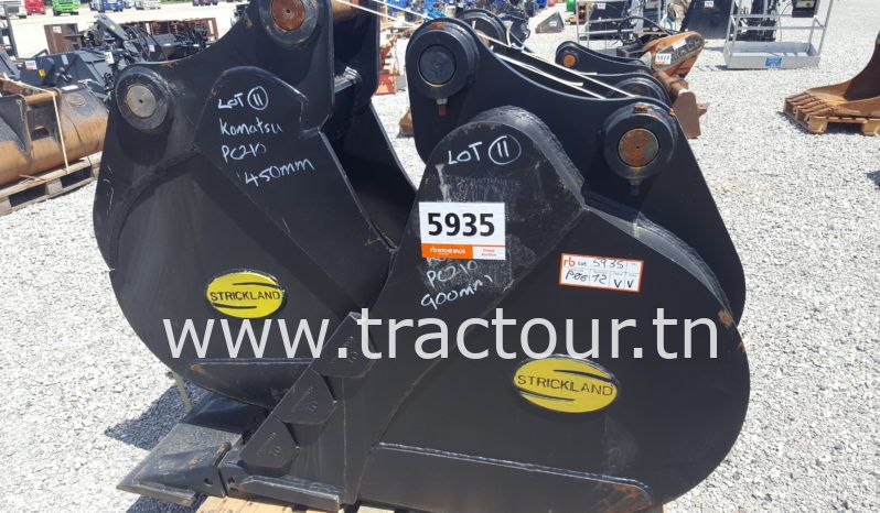 À vendre Pelle sur chenilles avec godet Komatsu complet