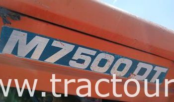 À vendre Tracteur Kubota M7500 DT complet