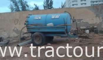À vendre Semi remorque citerne vide fosse 5000 litres complet