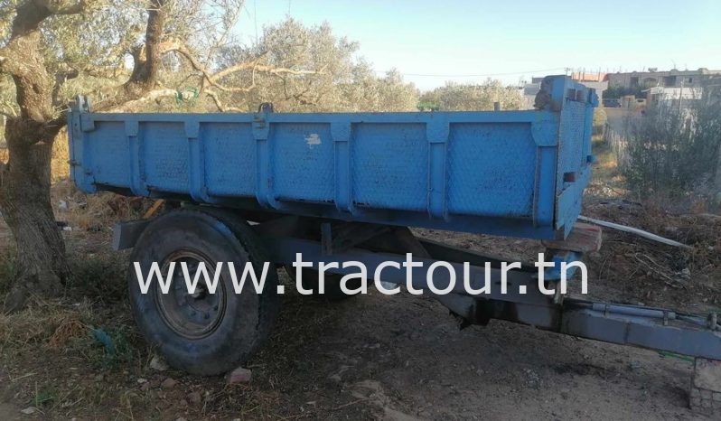 À vendre Semi remorque agricole benne standard  5 tonnes avec carte grise complet