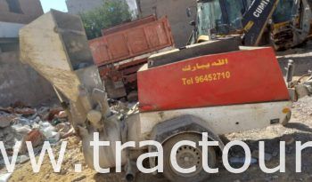 ⛔🚫VENDU تم البيع🚫⛔ Pompe à béton avec 32m tuyaux complet