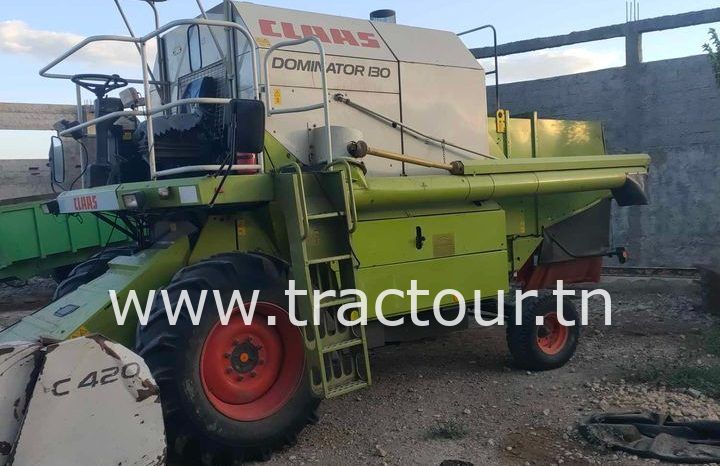 À vendre Moissonneuse batteuse à trémie et vis Claas Dominator 130 complet