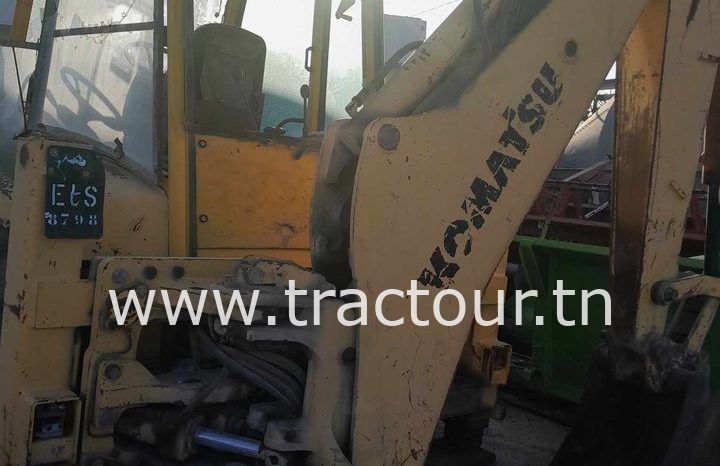 À vendre Tractopelle Komatsu WB93R complet