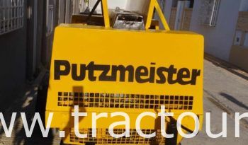 À vendre Pompe à béton Putzmeister Mixocret M 3241 moteur Deutz 1011 – 3 cylindres complet