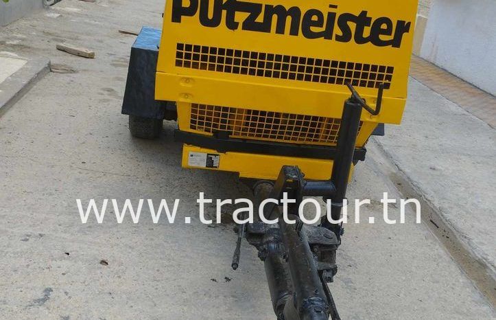 À vendre Pompe à béton Putzmeister Mixocret M 3241 moteur Deutz 1011 – 3 cylindres complet