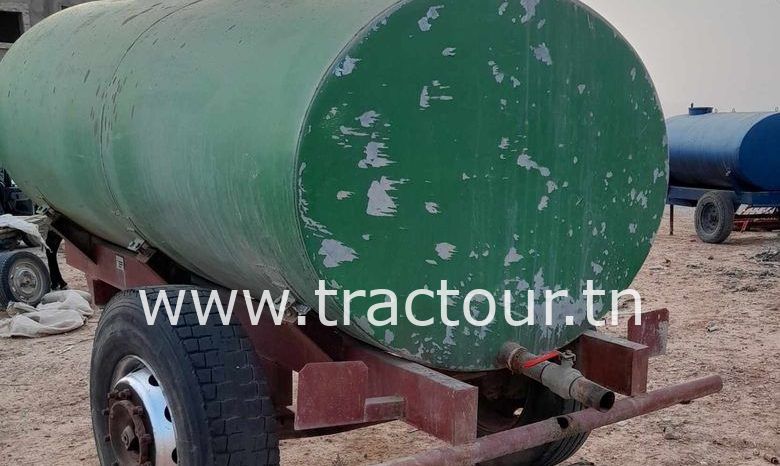 À vendre Semi remorque agricole citerne 5000 Litres avec carte grise complet