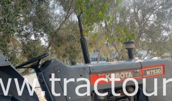 À vendre Tracteur Kubota M7530 avec matériel complet