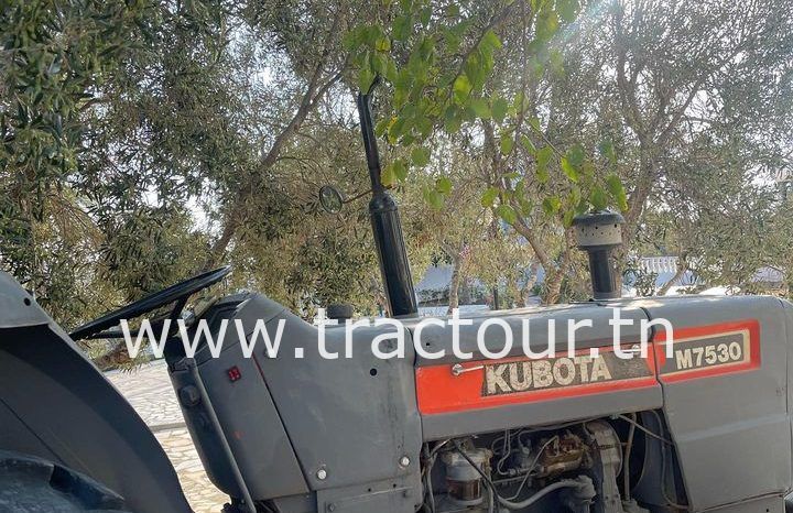 À vendre Tracteur Kubota M7530 avec matériel complet