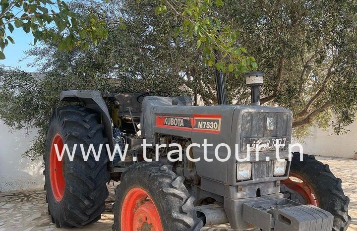 À vendre Tracteur Kubota M7530 avec matériel complet