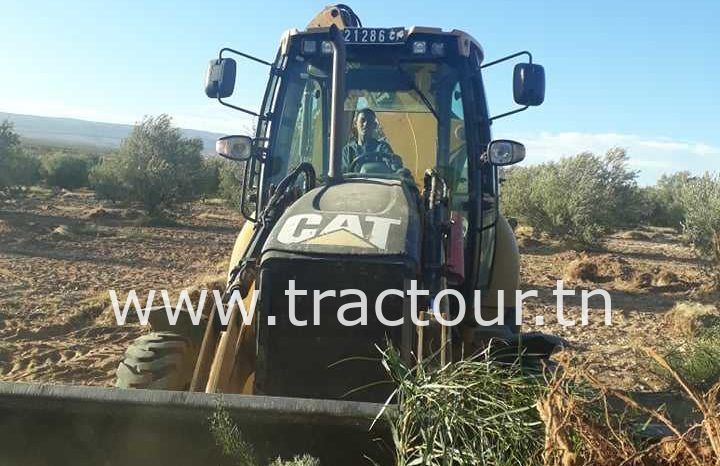 À vendre Tractopelle Caterpillar 428 E (2011) complet